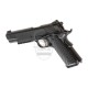 PISTOLA 1911 TACTICAL FULL METAL GBB NEGRO ARMY 